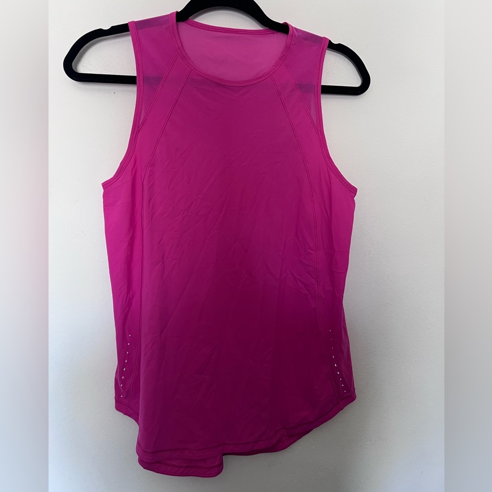 lululemon athletica Women's Fuchsia Pink Tank Top